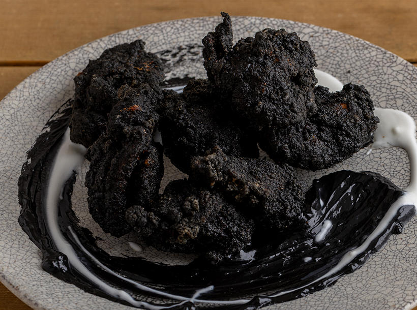 黒唐揚げ
