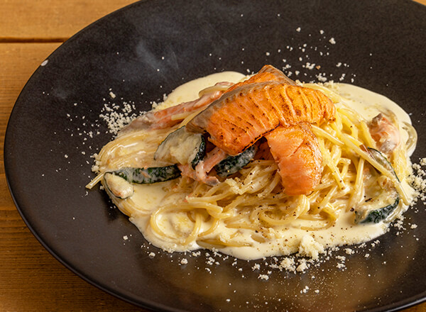 シェフの気分で作るパスタ